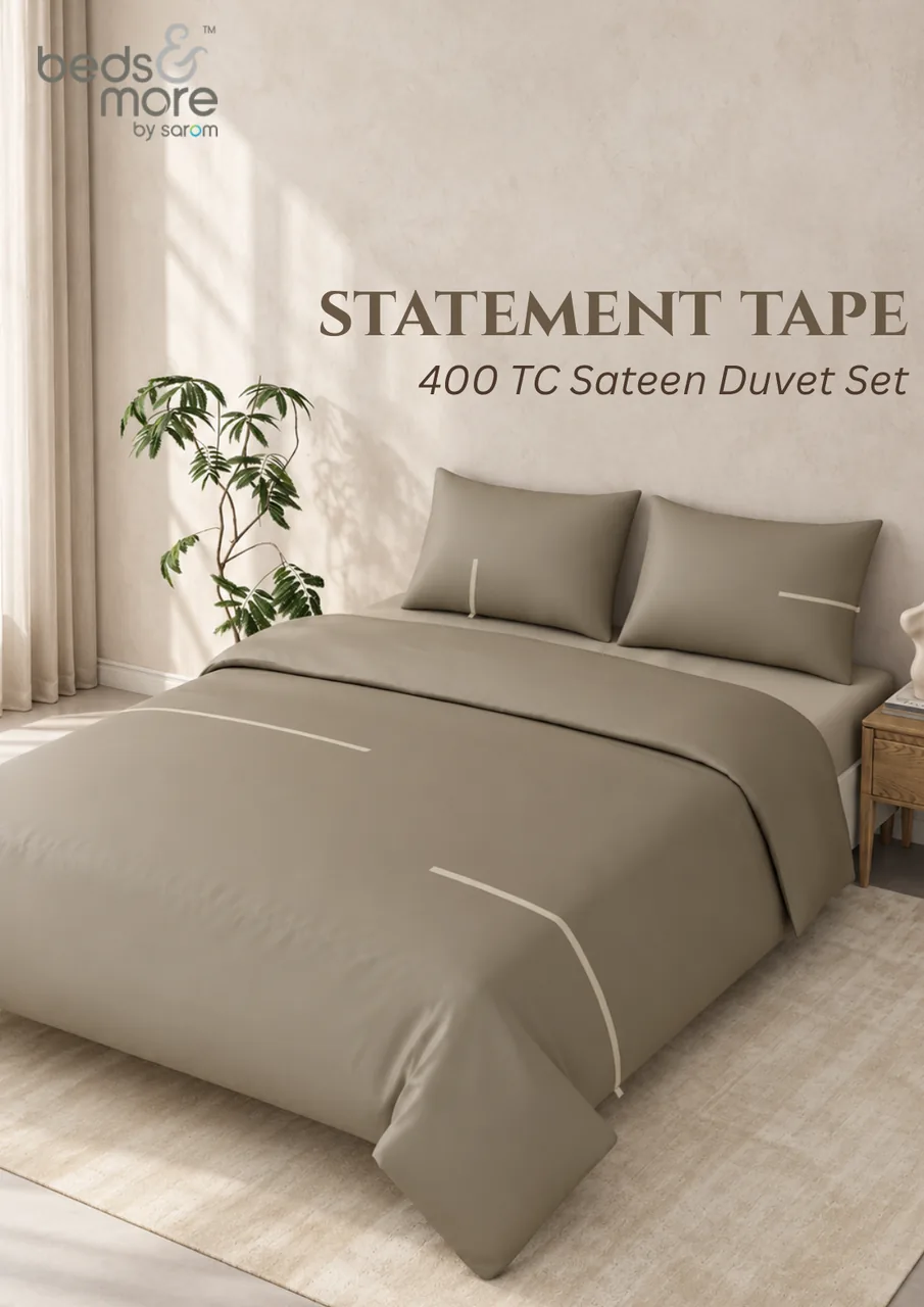 Statement Tape, duvet set by Beds & More