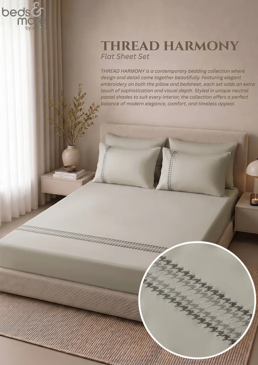 Thread Harmony, bedsheet set by Beds & More