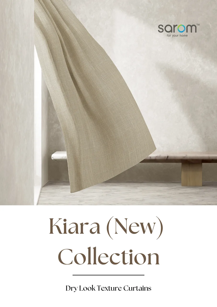 Kiara, texture curtain by Matlin