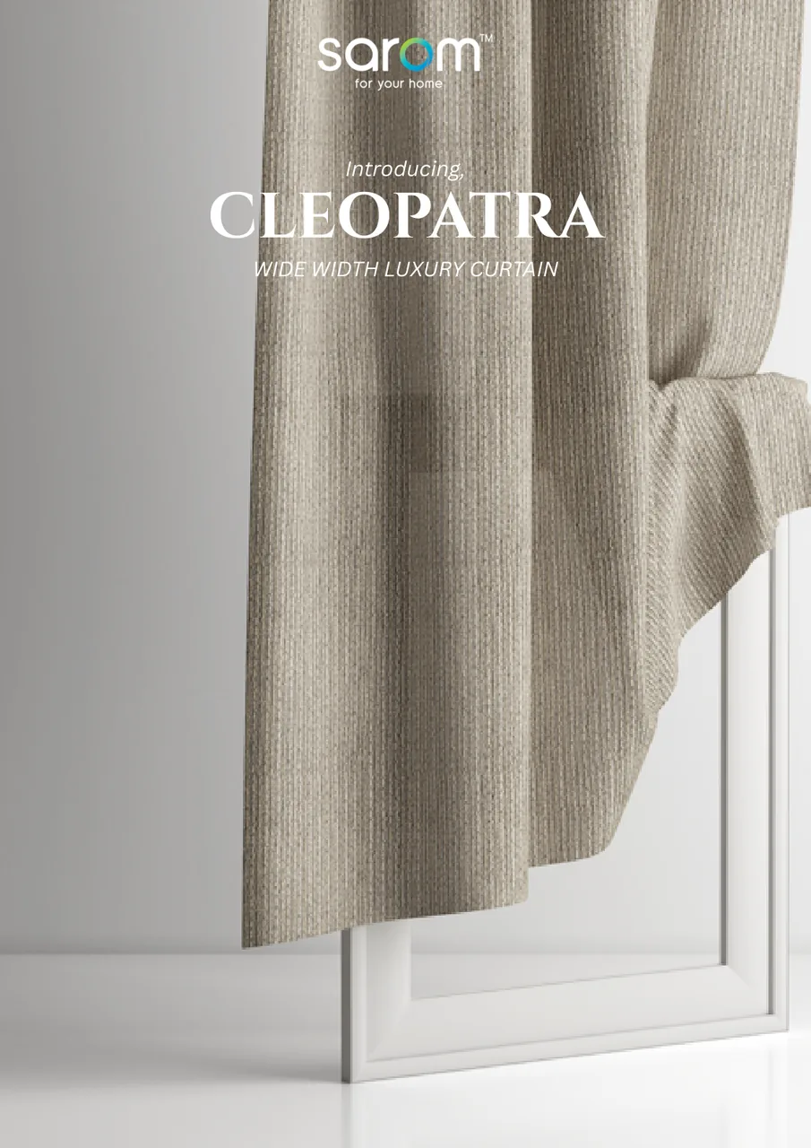 Cleopatra, wider width curtain by Oofy
