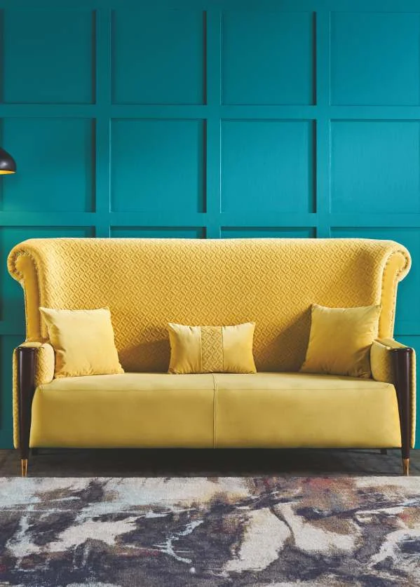 Doralia, quilted velvet by Oofy