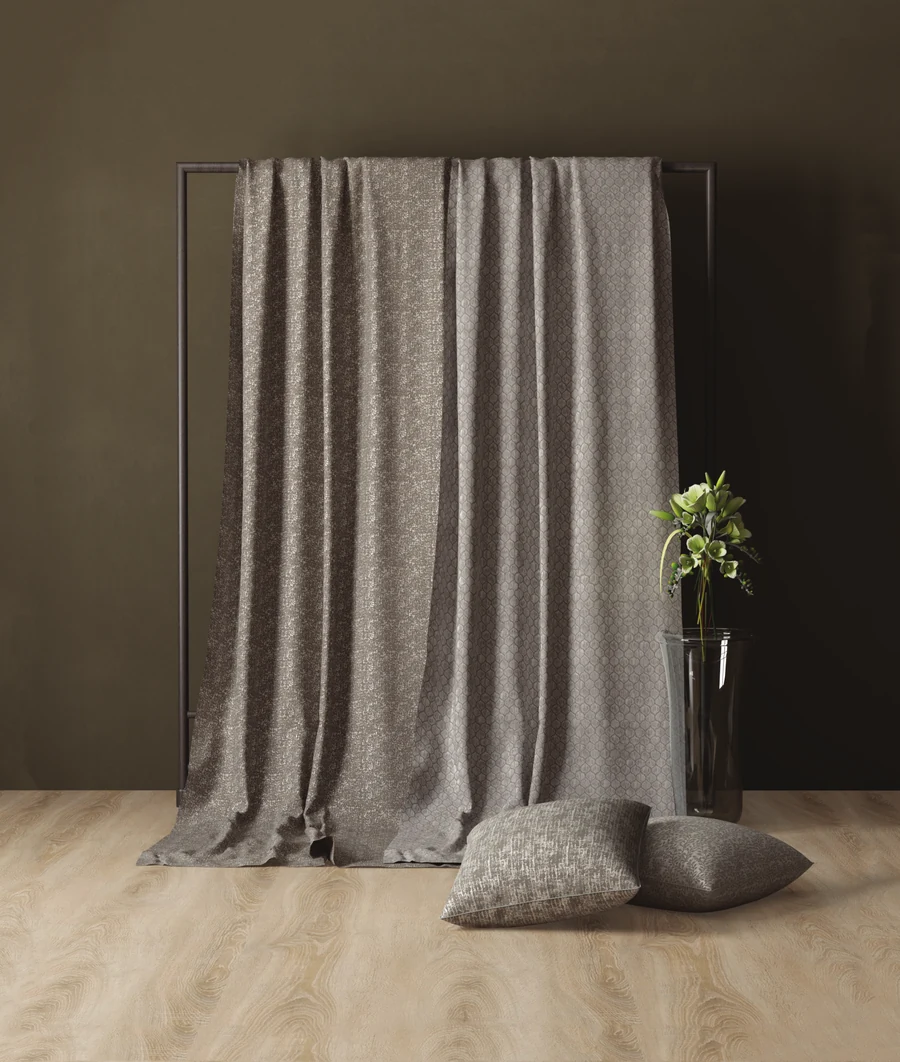 Canary, jacquard curtain by SJ