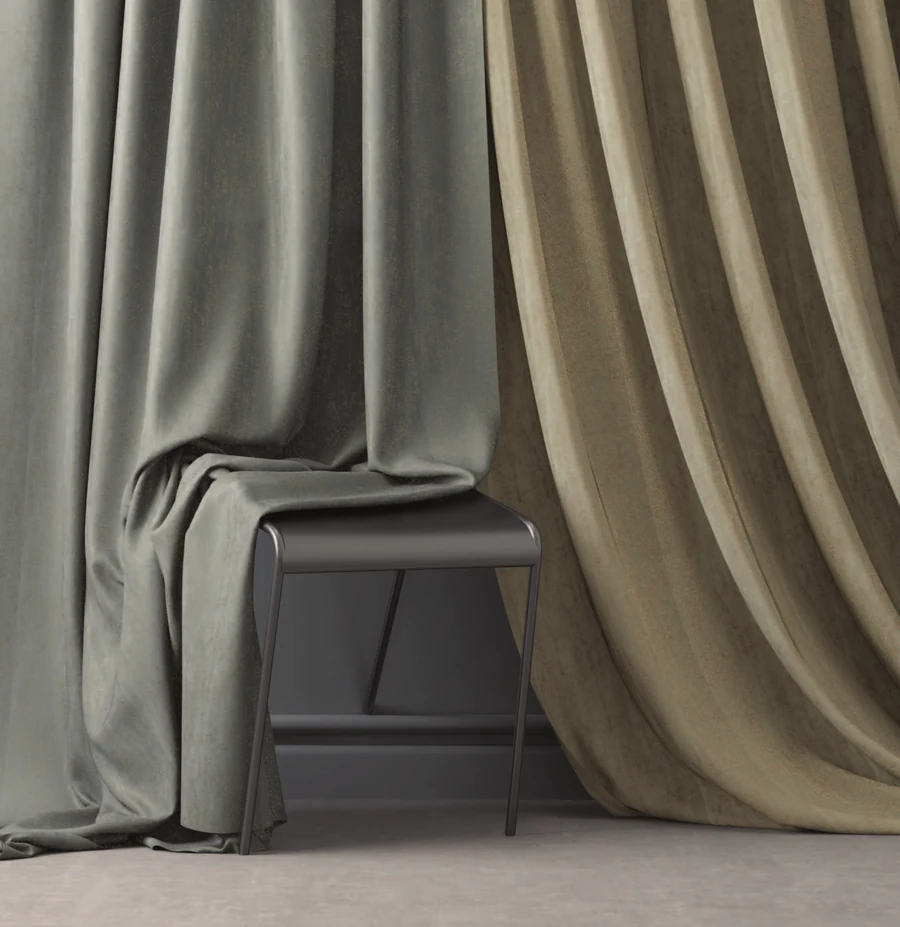 Cosimia, printed curtain by SJ