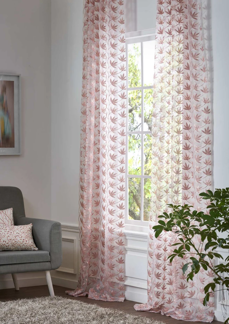 Monaco, embroidered sheer by SJ