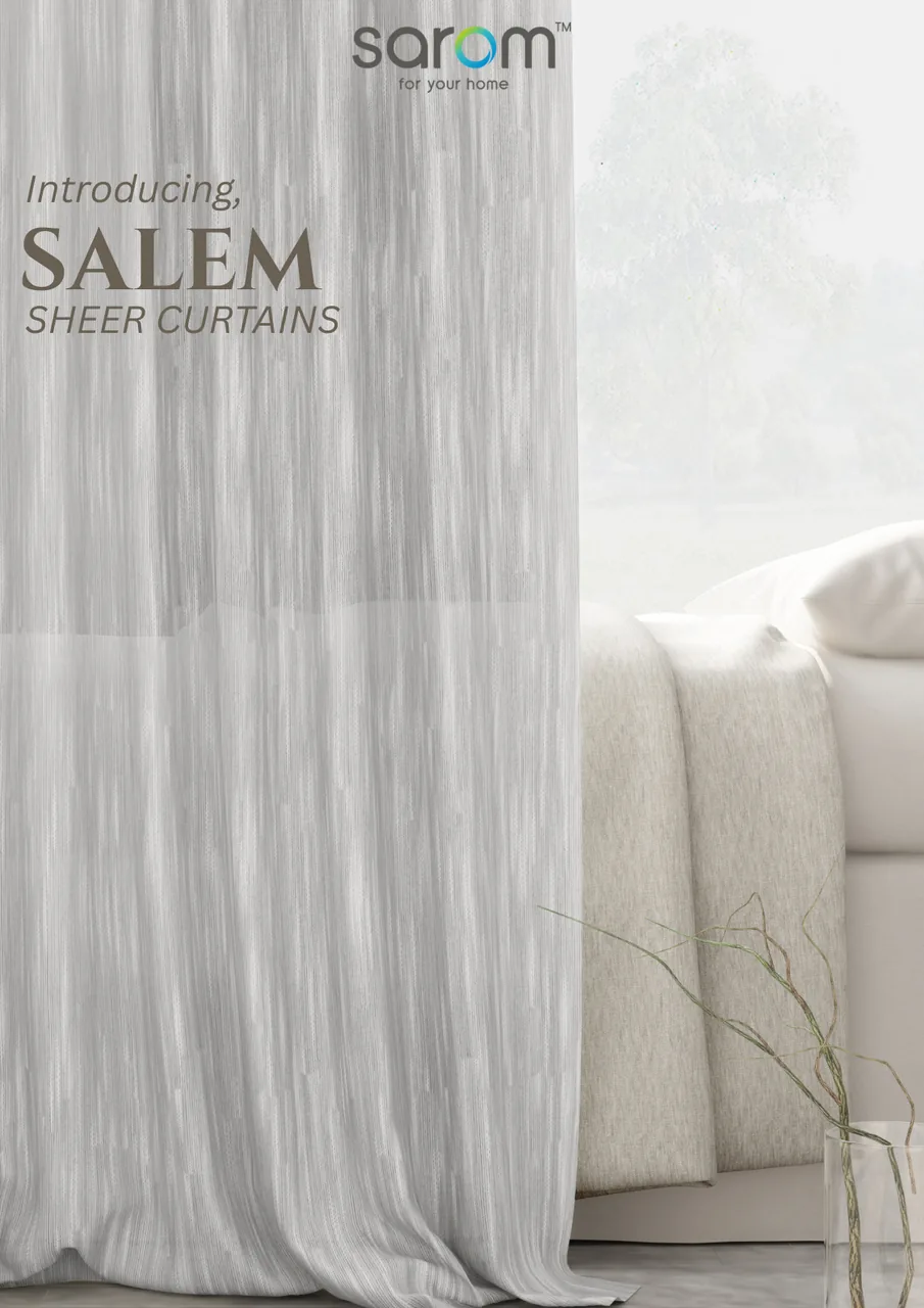 Salem, plain sheer by SJ
